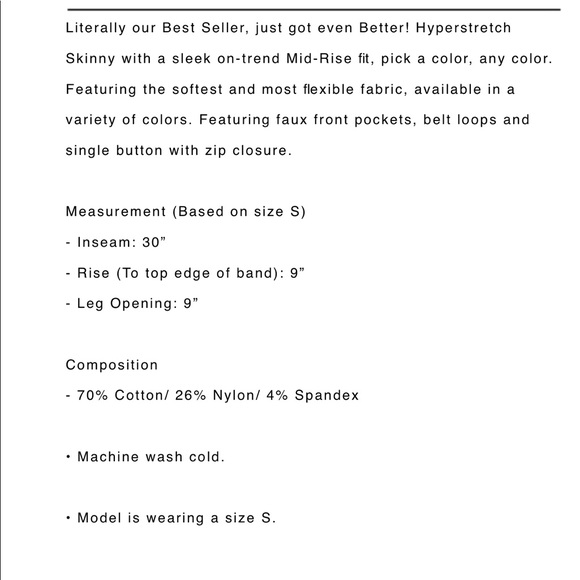 YMI hyperstretch jeans - Picture 7 of 8